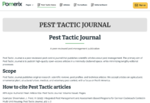 Pest Tactic Journal Connects Researchers With Pest Control Industry